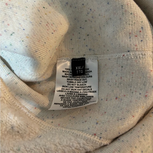 Unique fish print sweatshirt. EUC size xxl - Picture 5 of 7